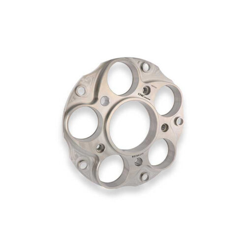 FLASQUE PORTE COURONNE DUCATI TITANE