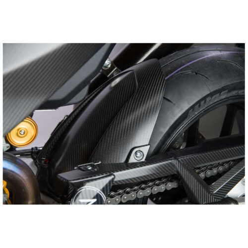 GARDE BOUE ARRIÈRE CARBONE BRILLANT LIGHTECH APRILIA