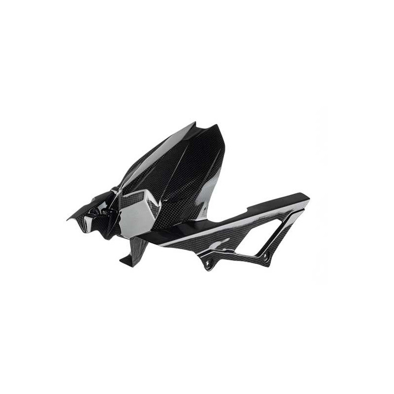 GARDE BOUE ARRIÈRE CARBONE BRILLANT LIGHTECH KAWASAKI