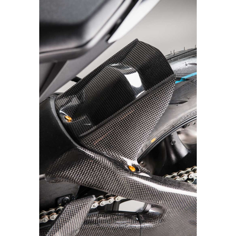 GARDE BOUE ARRIÈRE CARBONE BRILLANT LIGHTECH YAMAHA