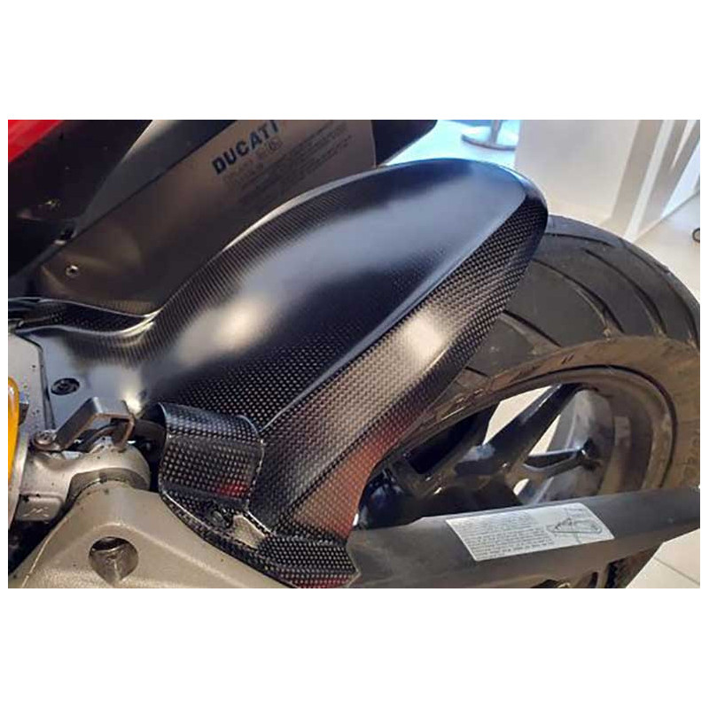 GARDE BOUE ARRIERE CARBONE Ducati Multistrada V4