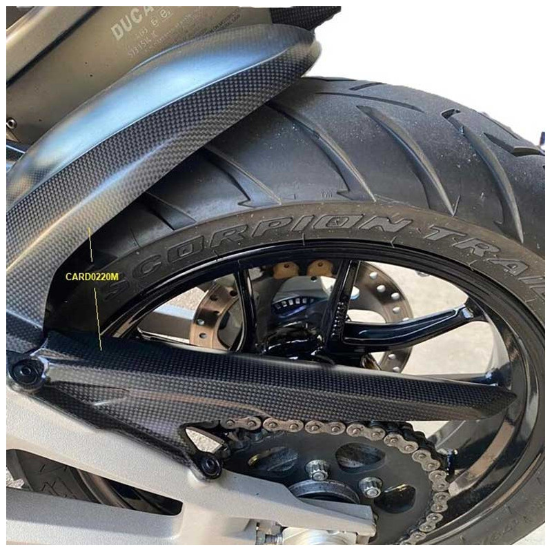 GARDE BOUE ARRIÈRE CARBONE LIGHTECH DUCATI