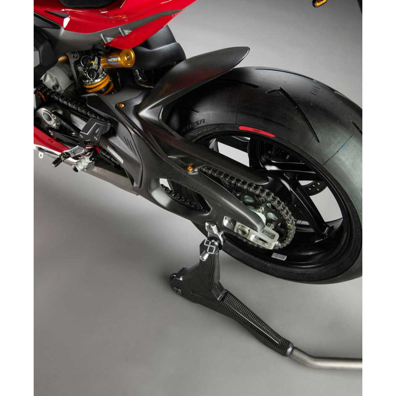 GARDE BOUE ARRIÈRE CARBONE MAT LIGHTECH  DUCATI