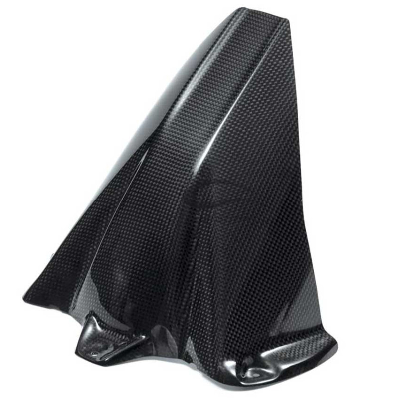 Garde-boue arrière long carbone