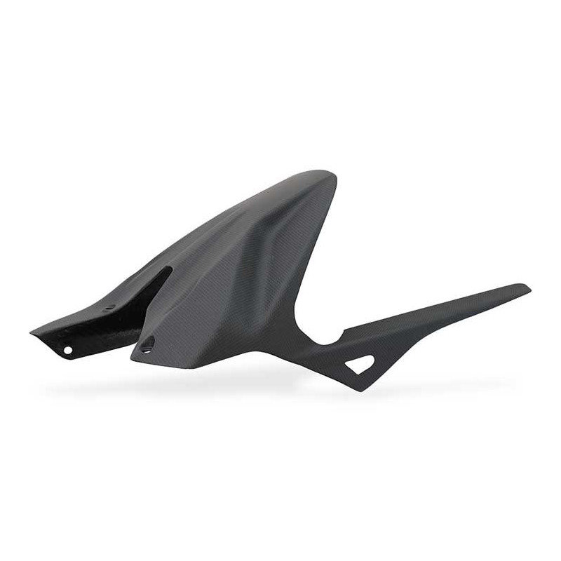 GARDE BOUE ARRIERE PROTECTION DE CHAINE CARBONE MAT CNC RACING DUCATI DIAVEL V4