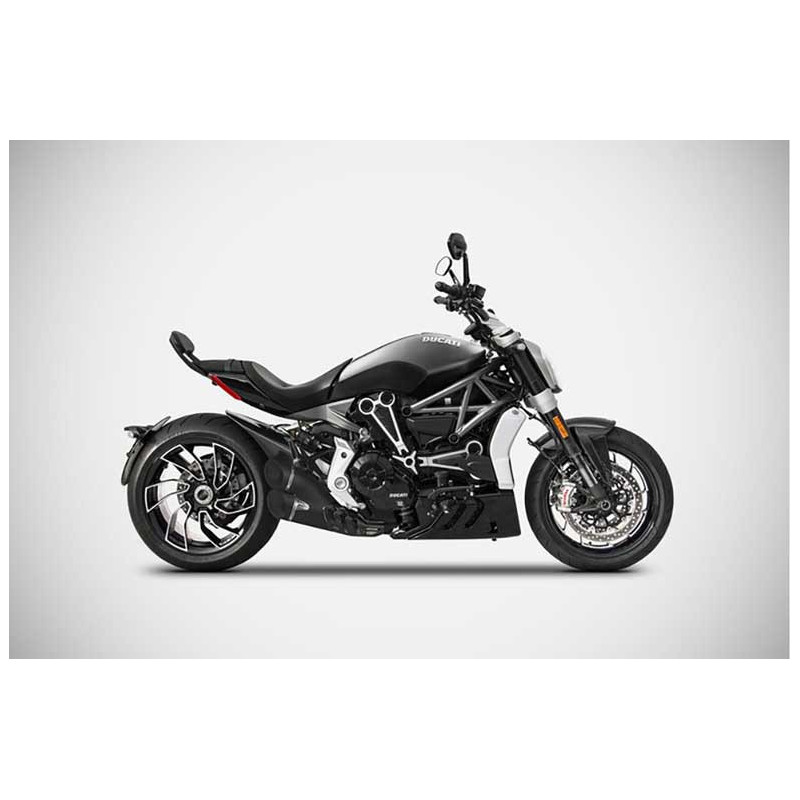 GARDE BOUE ARRIERE SUPPORT DE PLAQUE ZARD DUCATI XDIAVEL