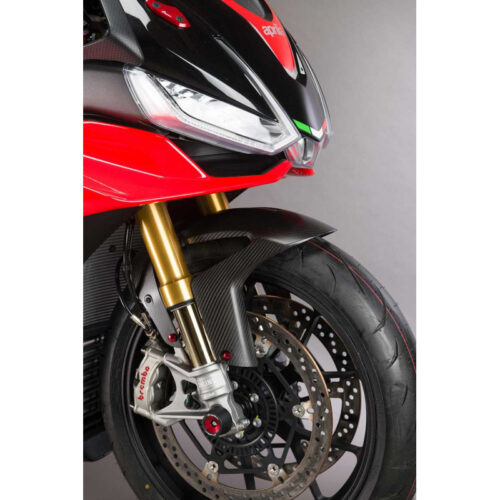 GARDE BOUE AVANT CARBONE BRILLANT LIGHTECH APRILIA