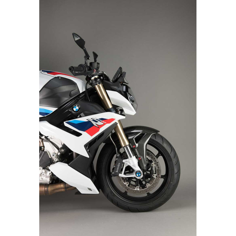 GARDE BOUE AVANT CARBONE BRILLANT LIGHTECH BMW