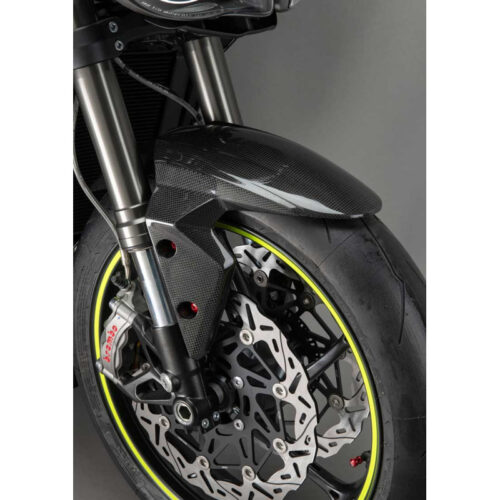 GARDE BOUE AVANT CARBONE BRILLANT LIGHTECH TRIUMPH