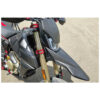 GARDE BOUE AVANT CARBONE MAT CNC RACING Ducati Hypermotard 698 Mono