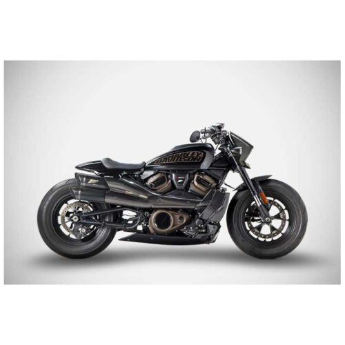GARDE BOUE AVANT CARBONE ZARD HARLEY DAVIDSON SPORTSTER S 1250