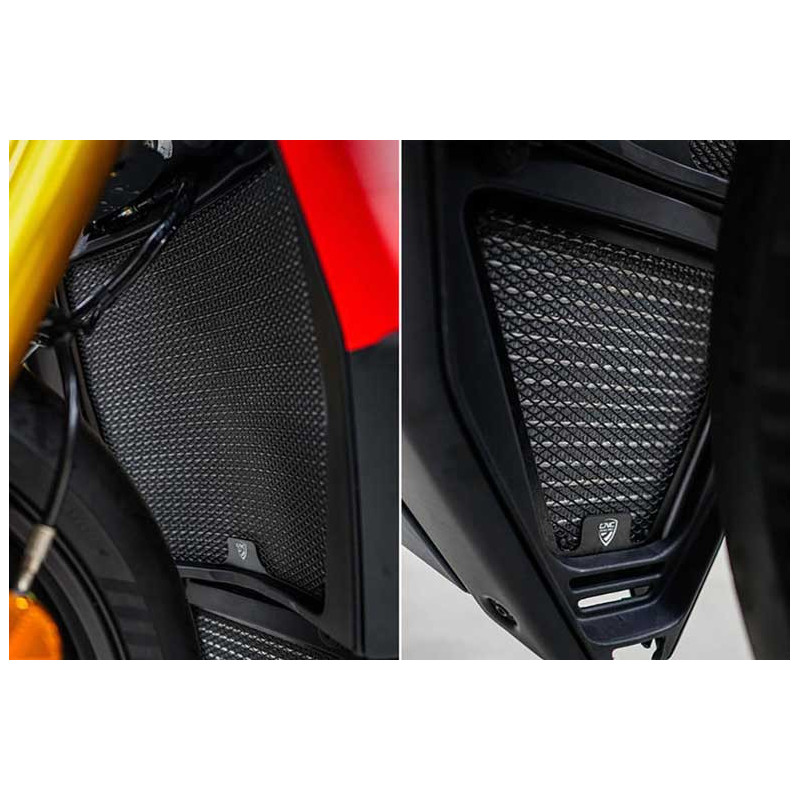 GRILLE DE RADIATEUR CNC RACING 2 PIECES