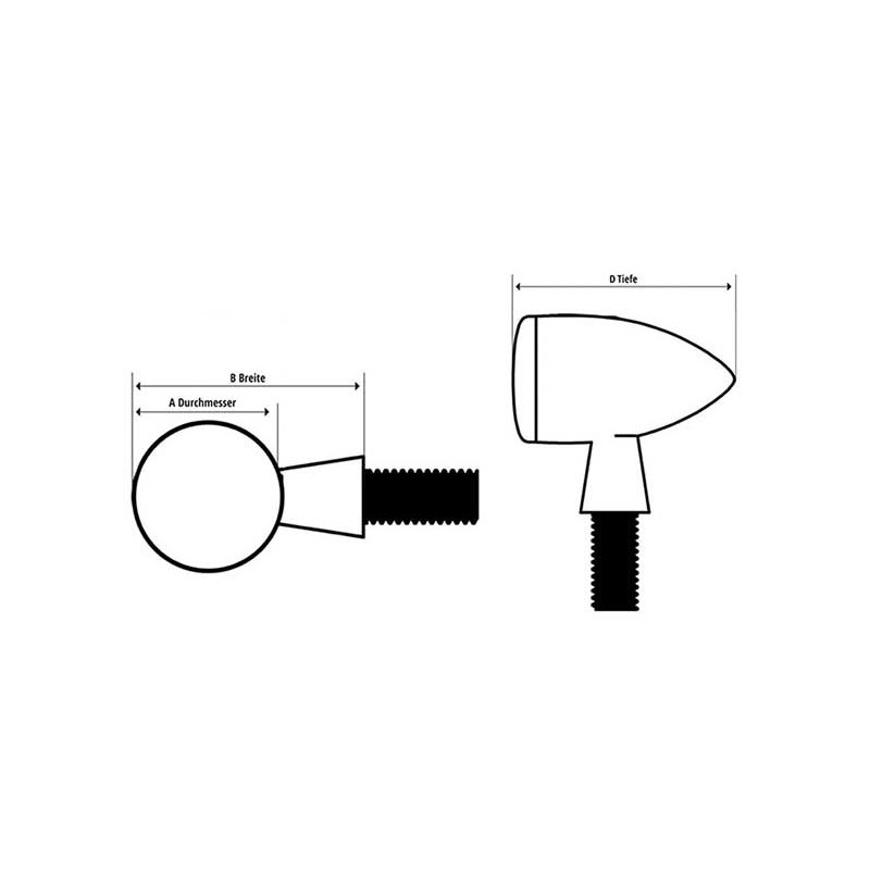 HIGHSIDER 2IN1 LED INDICATOR/POSITION LIGHT PROTON ONE