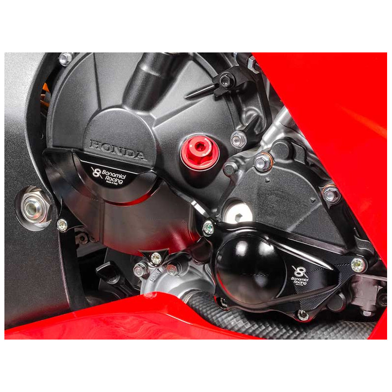 HONDA CBR 1000 KIT PROTECTION CARTER COTE GAUCHE ET DROIT ALU TAILLE MASSE BONAM