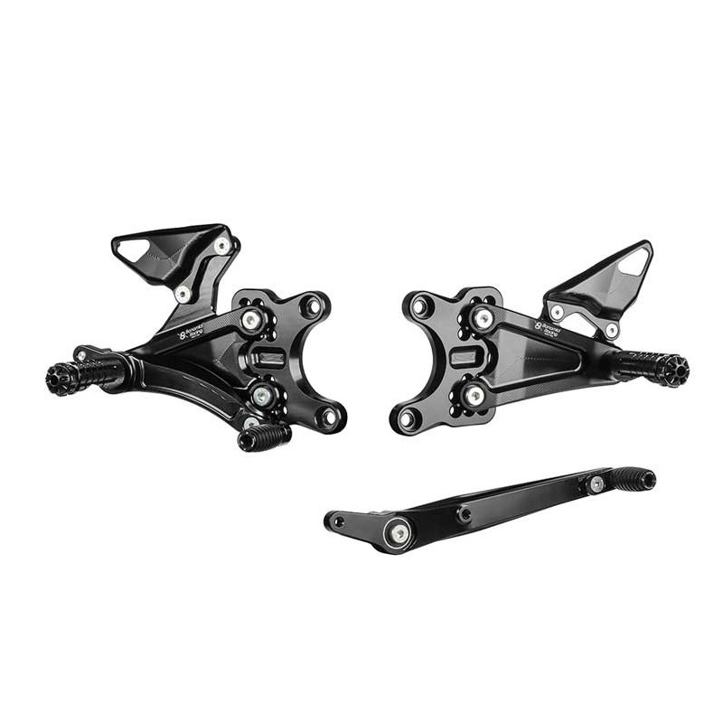 HONDA CBR 1000 RR Commandes reculées Bonamici inversées ou non version piste