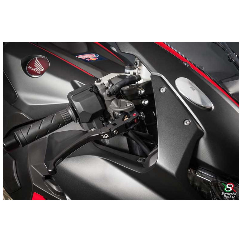 HONDA CBR 600-1000 KIT LEVIER FREIN ET EMBRAYAGE REPLIABLE ALU TAILLE MASSE BONA