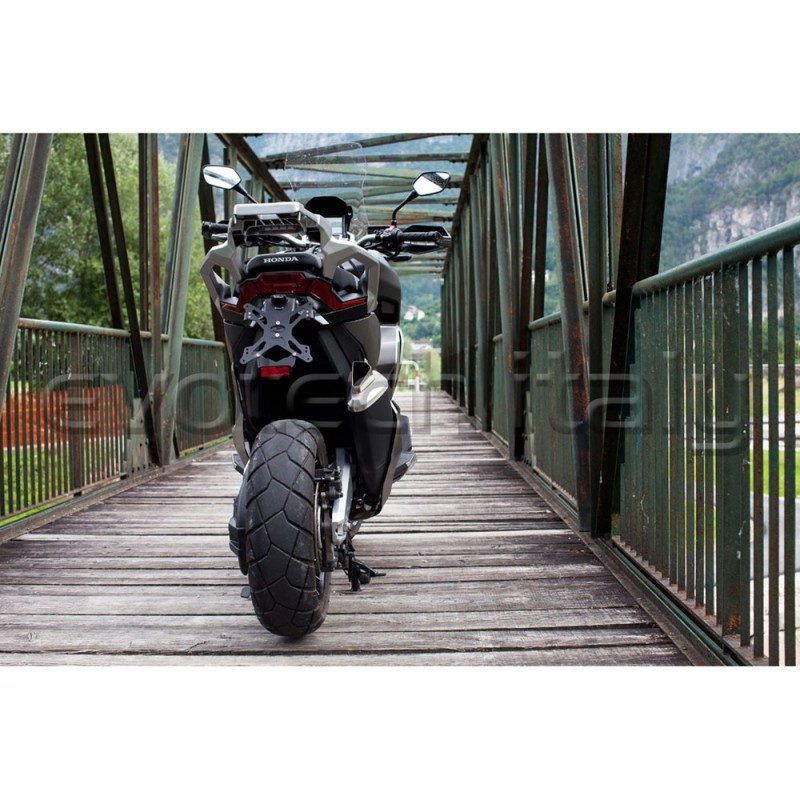 HONDA XADV SUPPORT DE PLAQUE REGLABLE