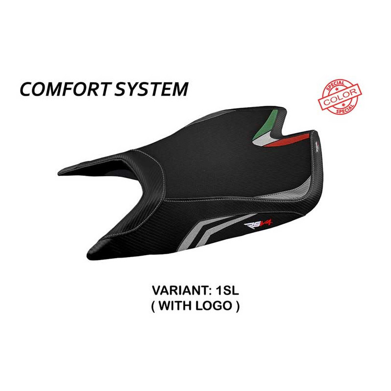 HOUSSE DE SELLE COMPATIBLE APRILIA RSV4 (21-22) MODÈLE LEON SPECIAL COLOR ULTRAG