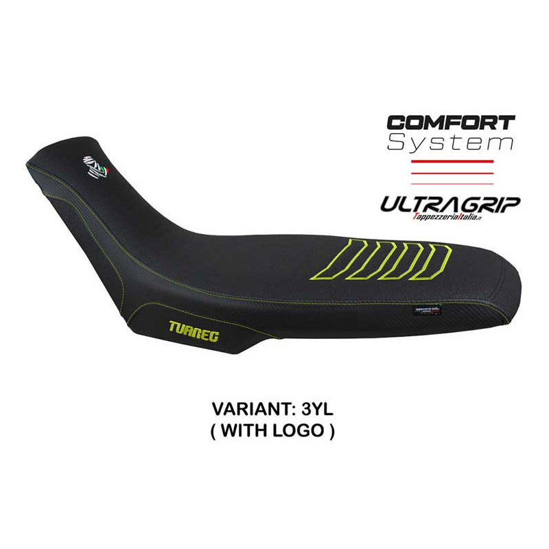 HOUSSE DE SELLE COMPATIBLE APRILIA TUAREG 660 (21-22) MODÈLE BORAS CONFORT, BLEU