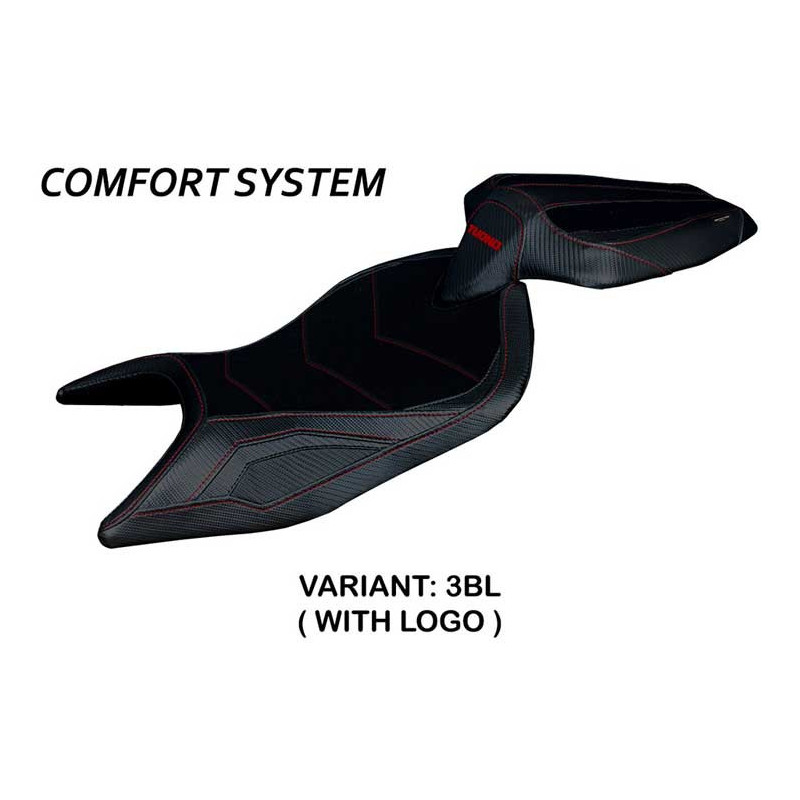 HOUSSE DE SELLE COMPATIBLE APRILIA TUONO 660 (21-22) MODÈLE SPARTA