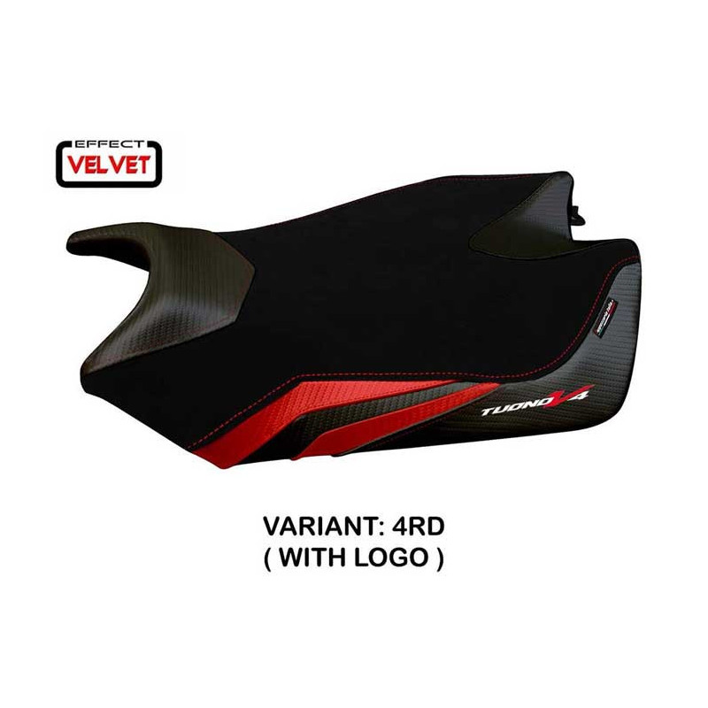 HOUSSE DE SELLE COMPATIBLE APRILIA TUONO V4 (11-20) MODÈLE VELVET COEN STANDARD,