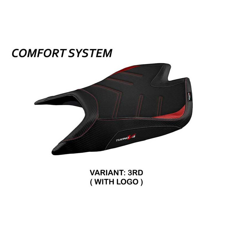 HOUSSE DE SELLE COMPATIBLE APRILIA TUONO V4 FACTORY (21-22) MODÈLE NASHUA