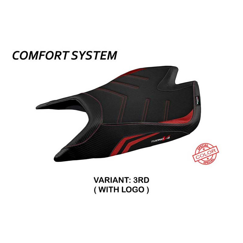 HOUSSE DE SELLE COMPATIBLE APRILIA TUONO V4 FACTORY (21-22) MODÈLE NASHUA SPECIA