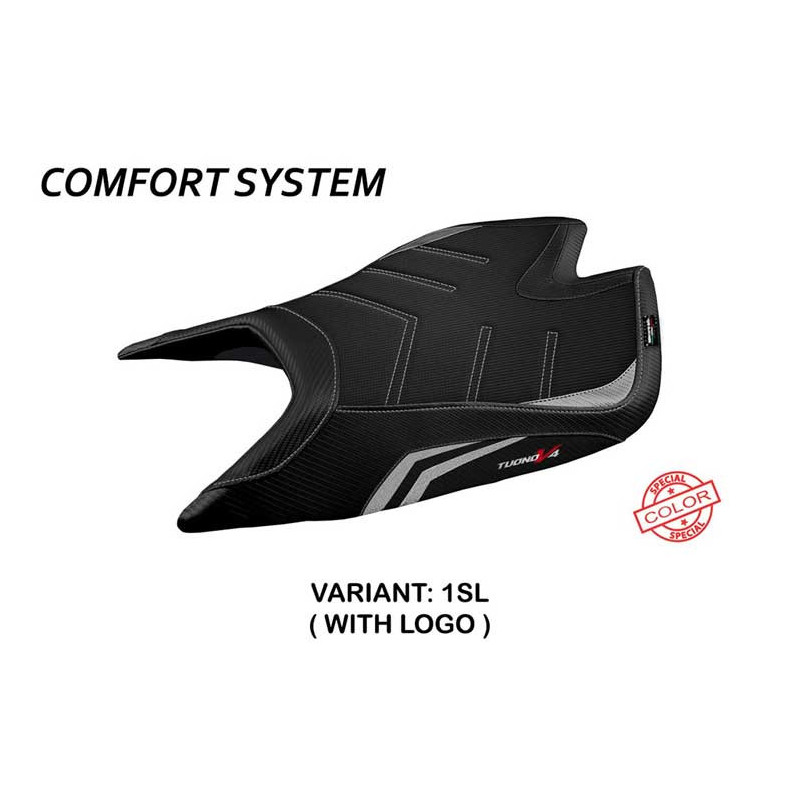 HOUSSE DE SELLE COMPATIBLE APRILIA TUONO V4 FACTORY (21-22) MODÈLE NASHUA SPECIA