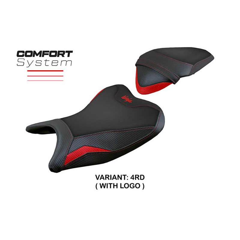 HOUSSE DE SELLE COMPATIBLE AVEC KAWASAKI NINJA 250 (18-19) MODÈLE RAINHA