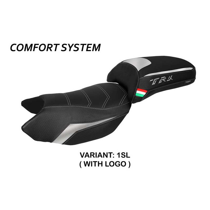 HOUSSE DE SELLE COMPATIBLE BENELLI TRK 502 (17-22) MODÈLE MERIDA STANDARD, NOIR,