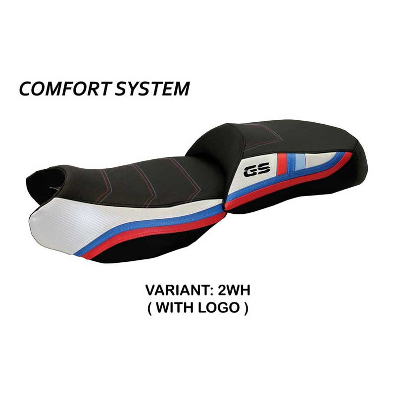HOUSSE DE SELLE COMPATIBLE BMW R 1200 GS (13-18) MODÈLE EXCLUSIVE ANNIVERSARY