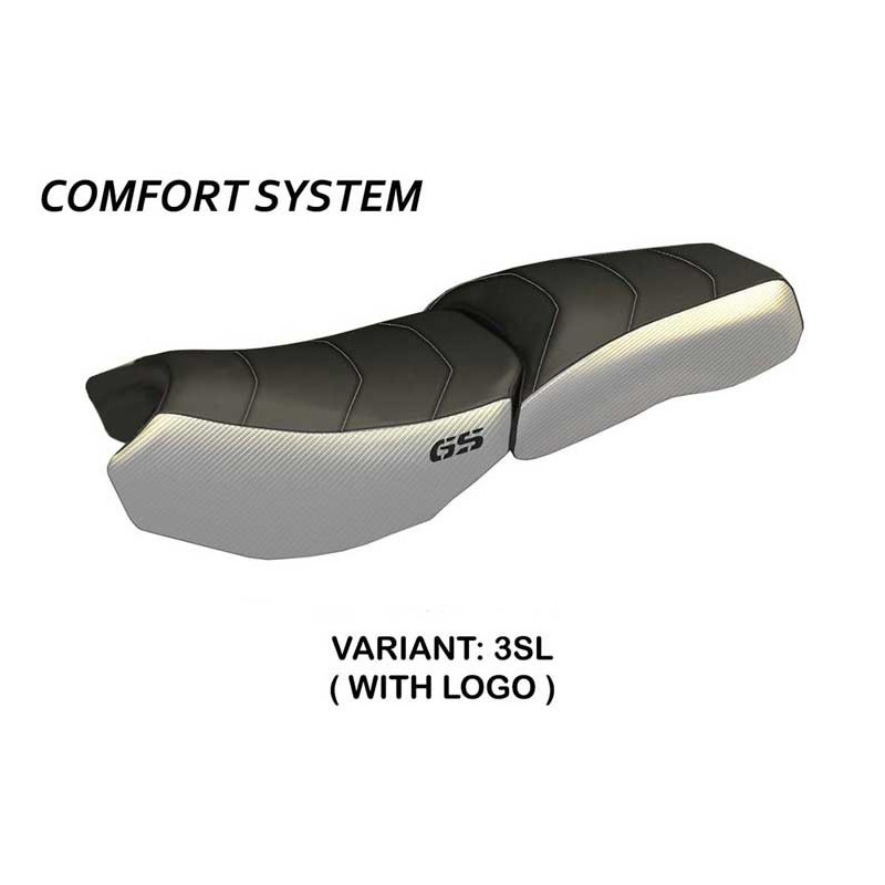 HOUSSE DE SELLE COMPATIBLE BMW R 1200 GS ADVENTURE (13-18) MODÈLE ORIGINAL CARBO
