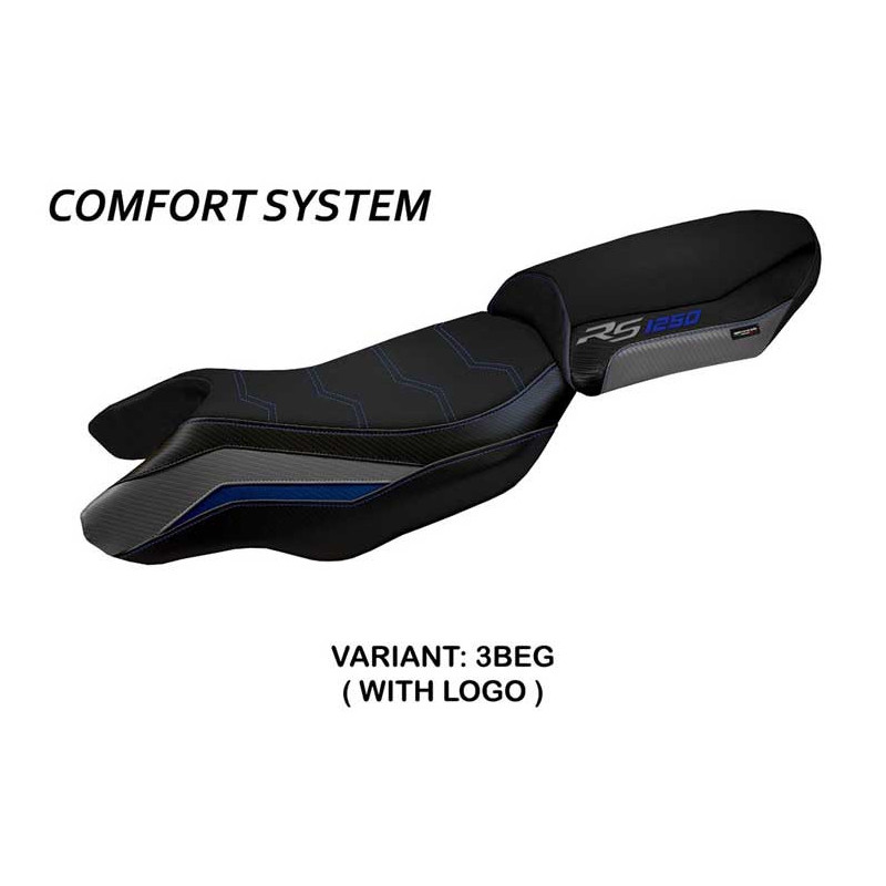 HOUSSE DE SELLE COMPATIBLE BMW R 1250 RS (20-22) MODÈLE BLANCO CONFORT