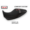 HOUSSE DE SELLE COMPATIBLE DUCATI DIAVEL 1260 (19-22) MODÈLE SARANDA 1 VELVET