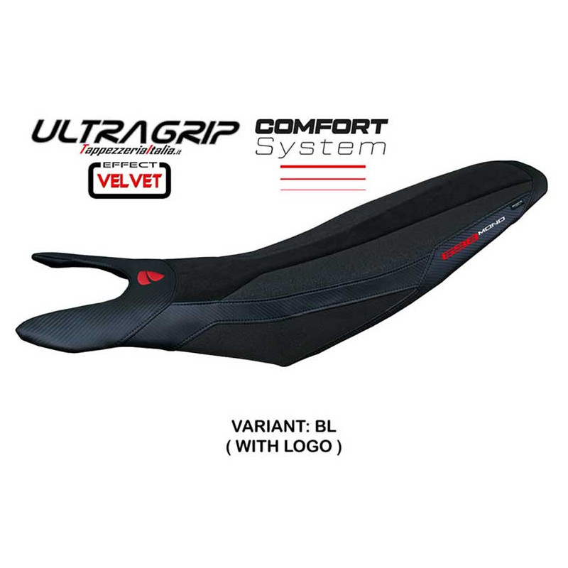 HOUSSE DE SELLE COMPATIBLE DUCATI HYPERMOTARD 698 MONO (2024) MODÈLE CAIROLI