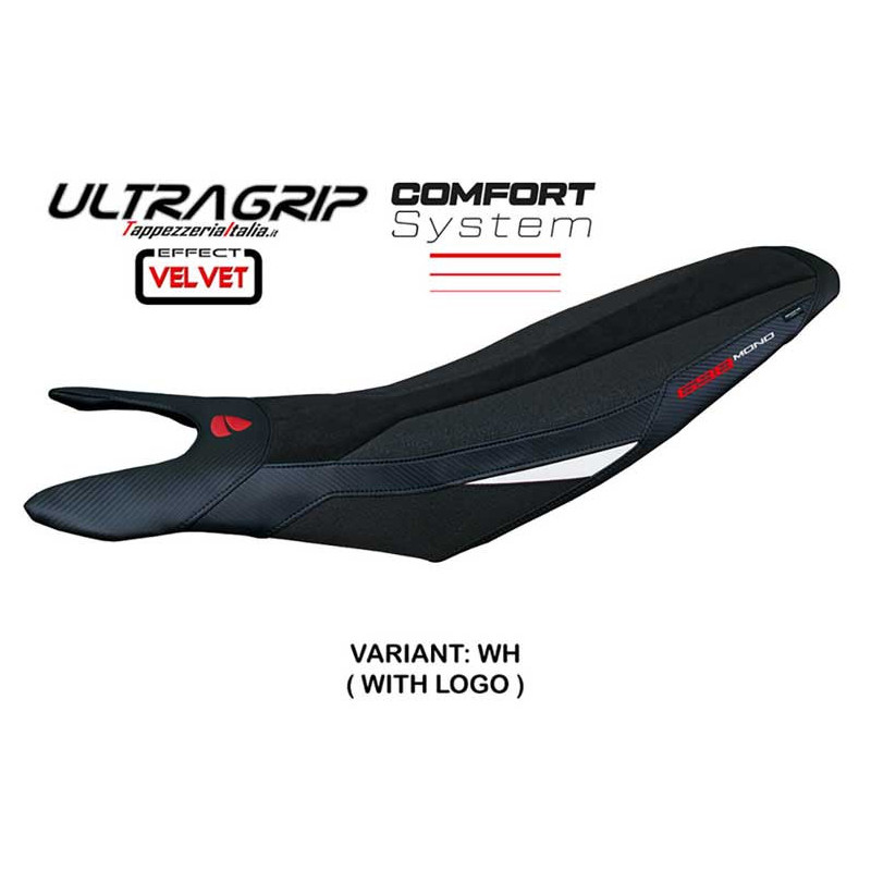 HOUSSE DE SELLE COMPATIBLE DUCATI HYPERMOTARD 698 MONO (2024) MODÈLE CAIROLI
