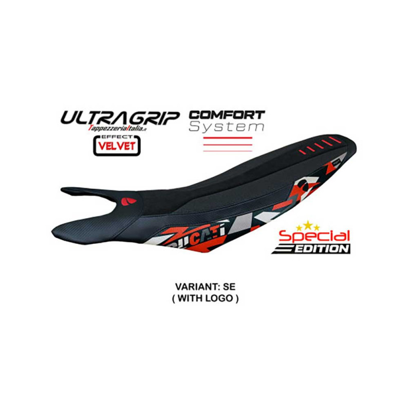 HOUSSE DE SELLE COMPATIBLE DUCATI HYPERMOTARD 698 MONO (2024) MODÈLE CAIROLI SPE