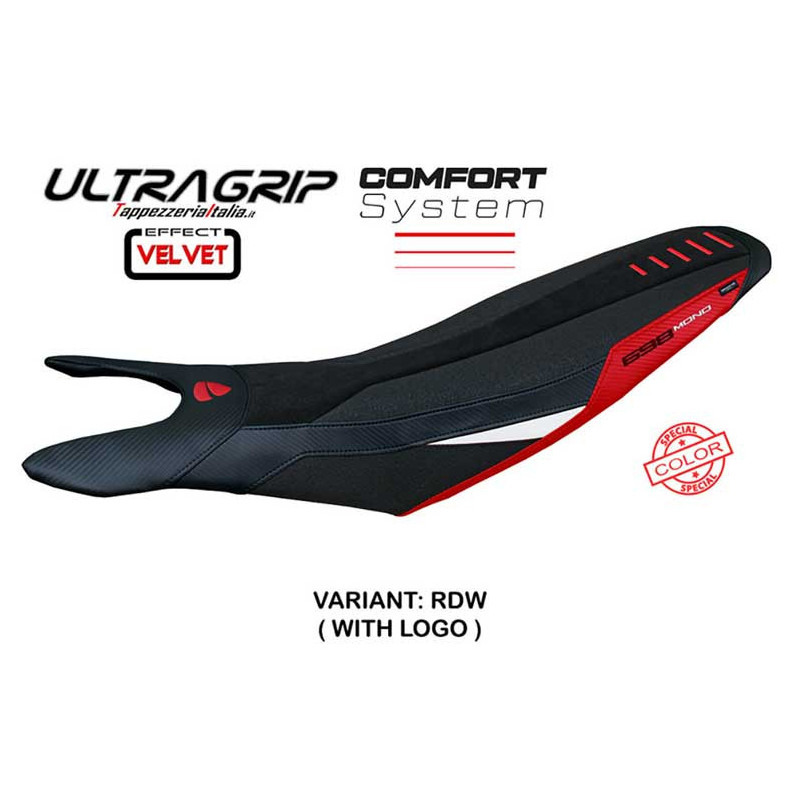 HOUSSE DE SELLE COMPATIBLE DUCATI HYPERMOTARD 698 MONO (2024) MODÈLE CAIROLI