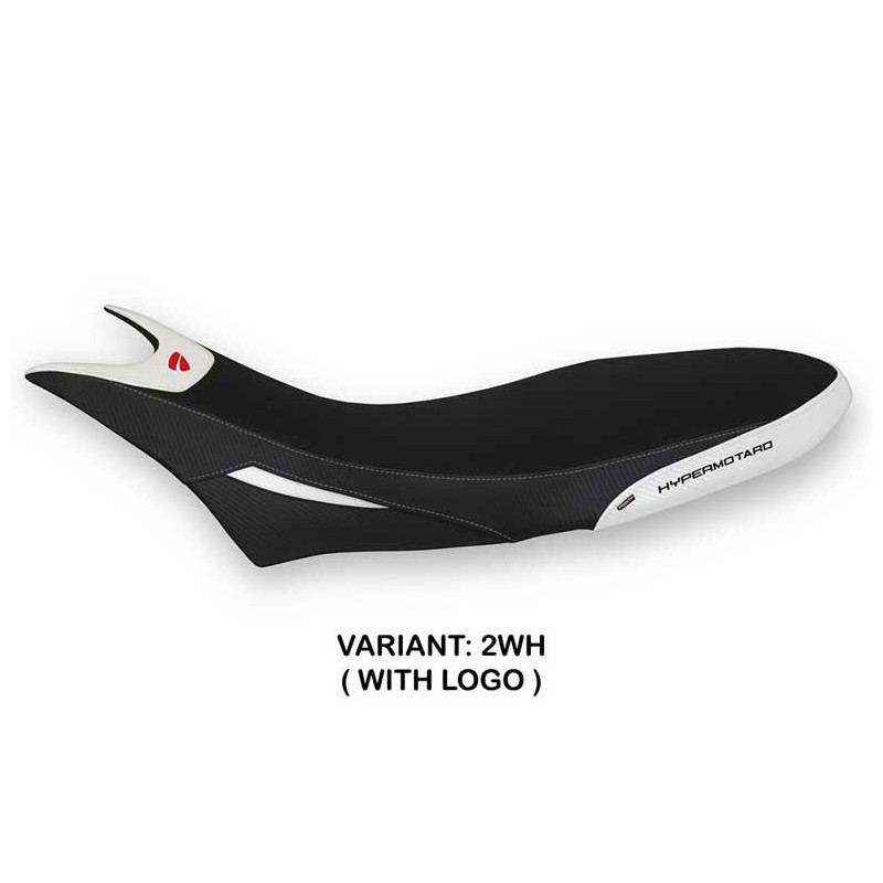 HOUSSE DE SELLE COMPATIBLE  DUCATI HYPERMOTARD 950 (19-22) MODÈLE CUBA 1 STANDAR