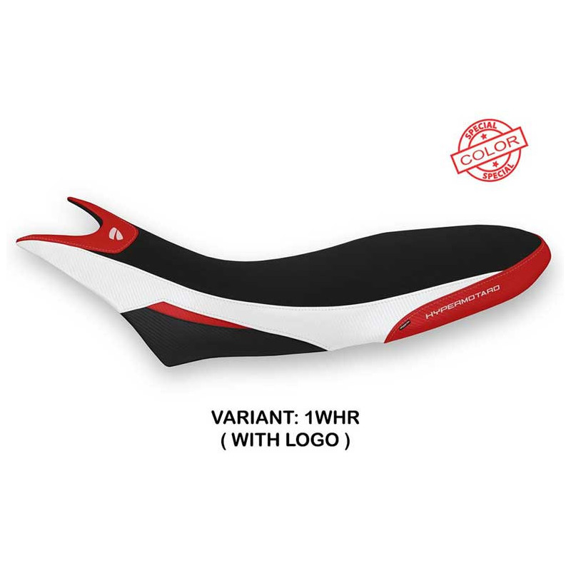 HOUSSE DE SELLE COMPATIBLE  DUCATI HYPERMOTARD 950 (19-22) MODÈLE CUBA SPECIAL C