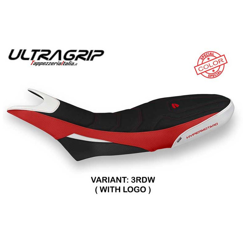 HOUSSE DE SELLE COMPATIBLE  DUCATI HYPERMOTARD 950 (19-22) MODÈLE LUNA SPECIAL C