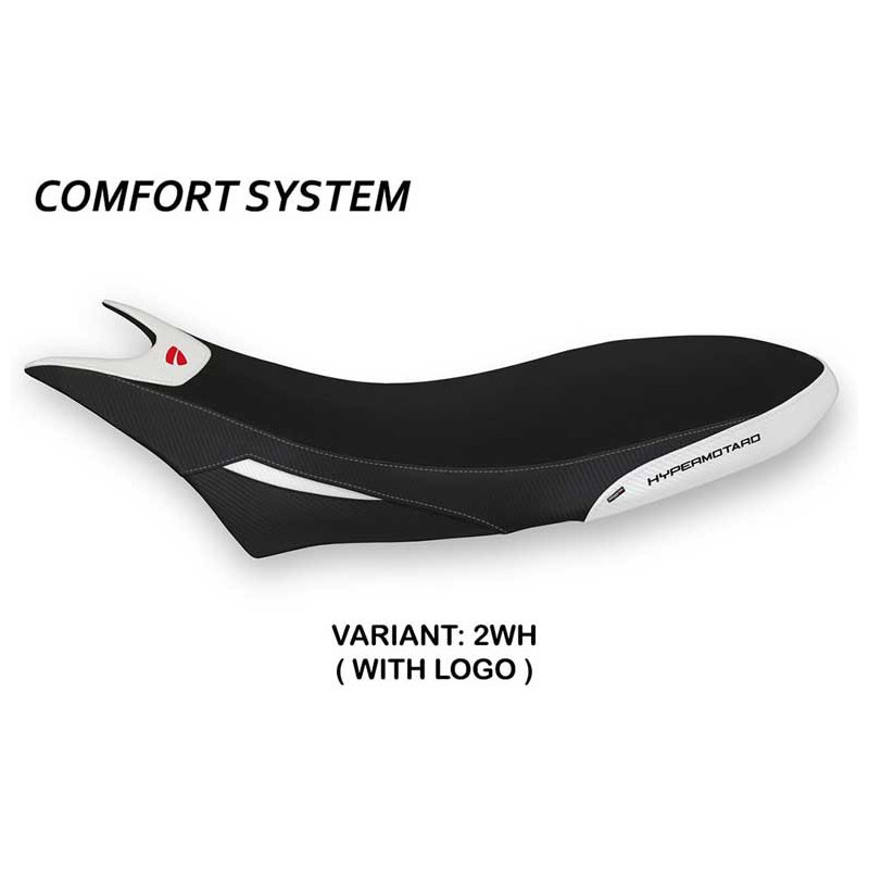 HOUSSE DE SELLE COMPATIBLE  DUCATI HYPERMOTARD 950 (19-22) MODÈLE ORLANDO 1