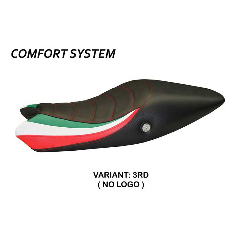 HOUSSE DE SELLE COMPATIBLE  DUCATI MONSTER 1100/1100 EVO (09-13) MODÈLE TRICOLAT