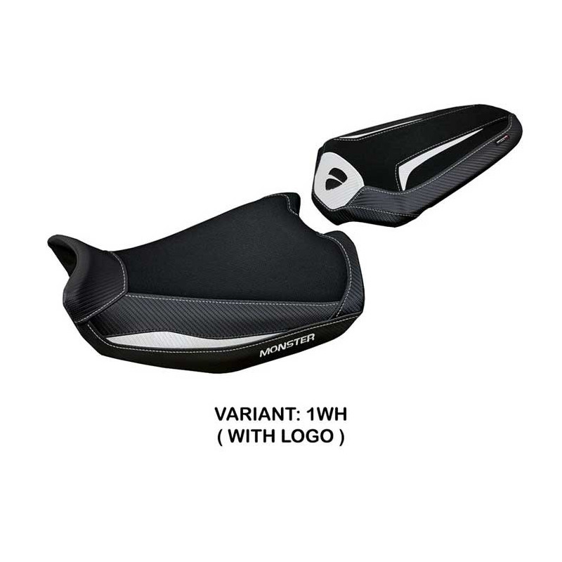 HOUSSE DE SELLE COMPATIBLE DUCATI MONSTER 937 (21-22) MODÈLE LINOSA STANDARD, RO