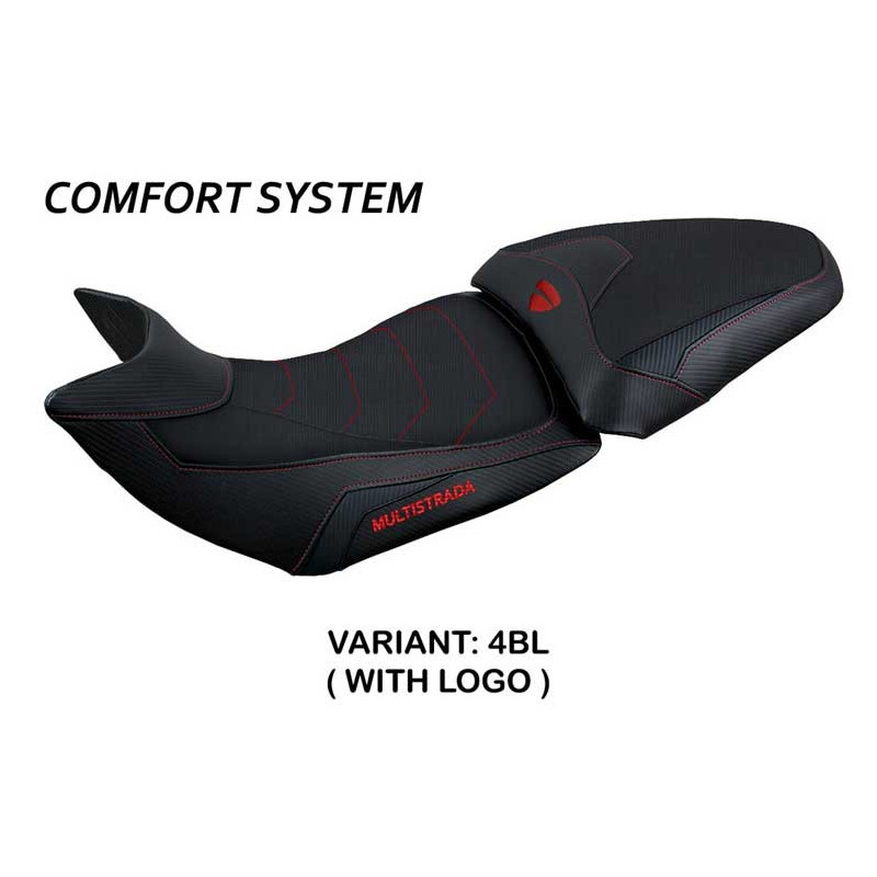 HOUSSE DE SELLE COMPATIBLE DUCATI MULTISTRADA 1200/1260 (15-20) MODÈLE JAZAN