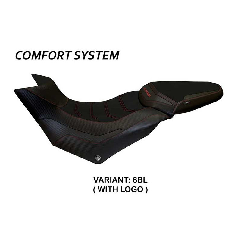 HOUSSE DE SELLE COMPATIBLE  DUCATI MULTISTRADA 950 (17-21) MODÈLE PRAGA 1