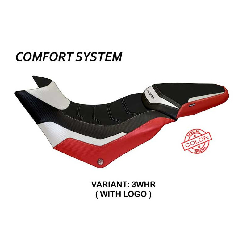 HOUSSE DE SELLE COMPATIBLE  DUCATI MULTISTRADA 950 (17-21) MODÈLE PRAGA SPECIAL