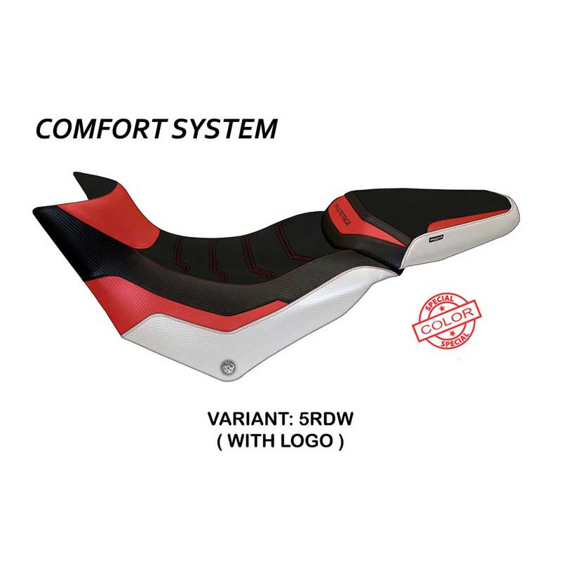 HOUSSE DE SELLE COMPATIBLE  DUCATI MULTISTRADA 950 (17-21) MODÈLE PRAGA SPECIAL