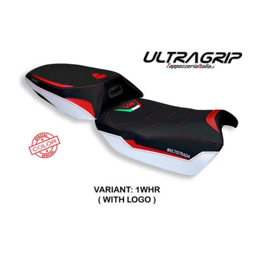 HOUSSE DE SELLE COMPATIBLE  DUCATI MULTISTRADA V4 (21-22) MODÈLE ADELAIDE SPECIA