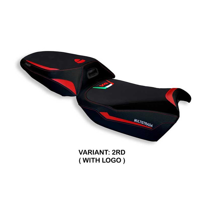 HOUSSE DE SELLE COMPATIBLE  DUCATI MULTISTRADA V4 (21-22) MODÈLE EUCLA